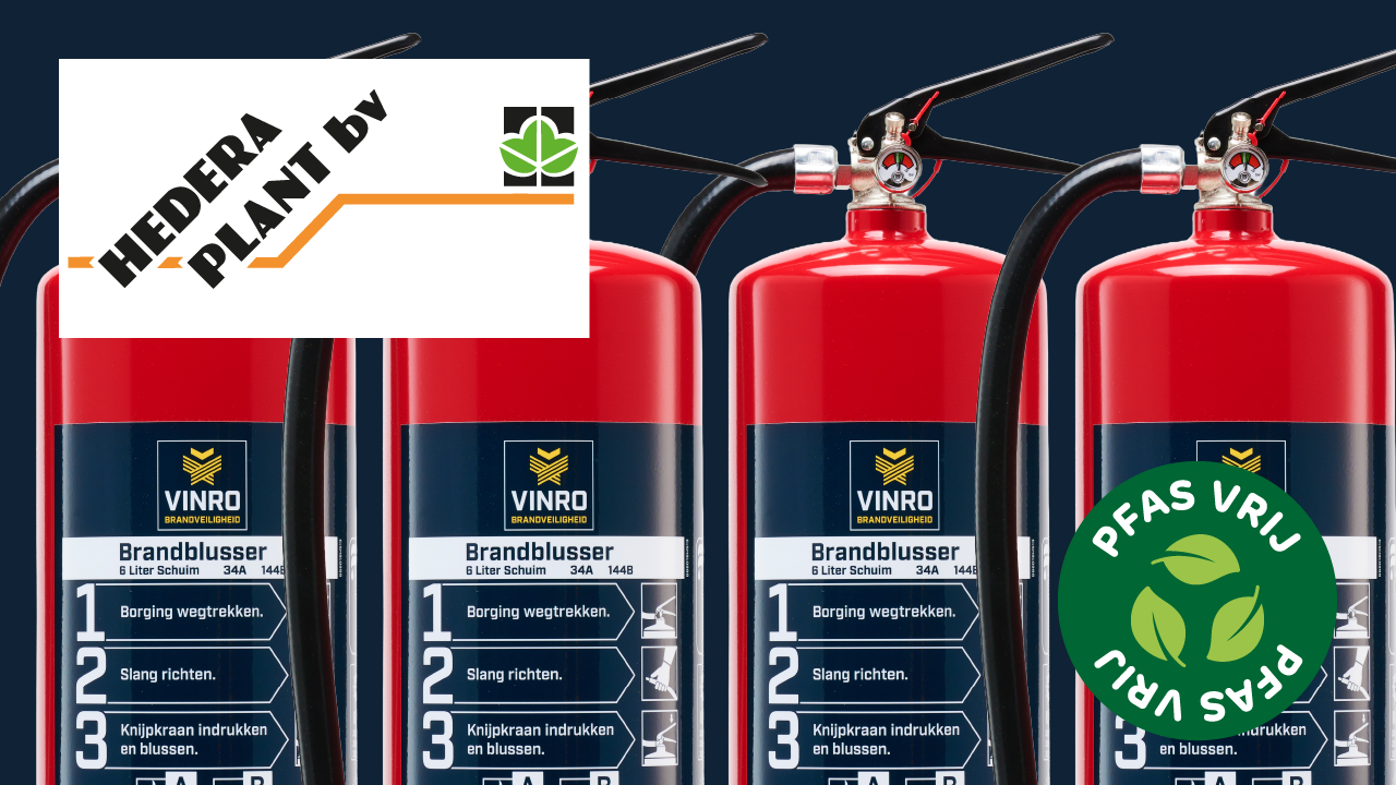 VINRO Brandveiligheid - Hedera Plant - Onderhoud Brandblusmiddelen