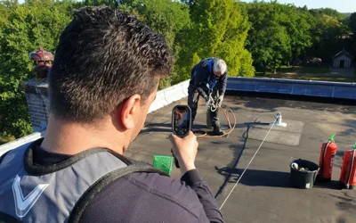 Nieuws 3 Brandveiliger werken op daken met de inzet van een brandwacht